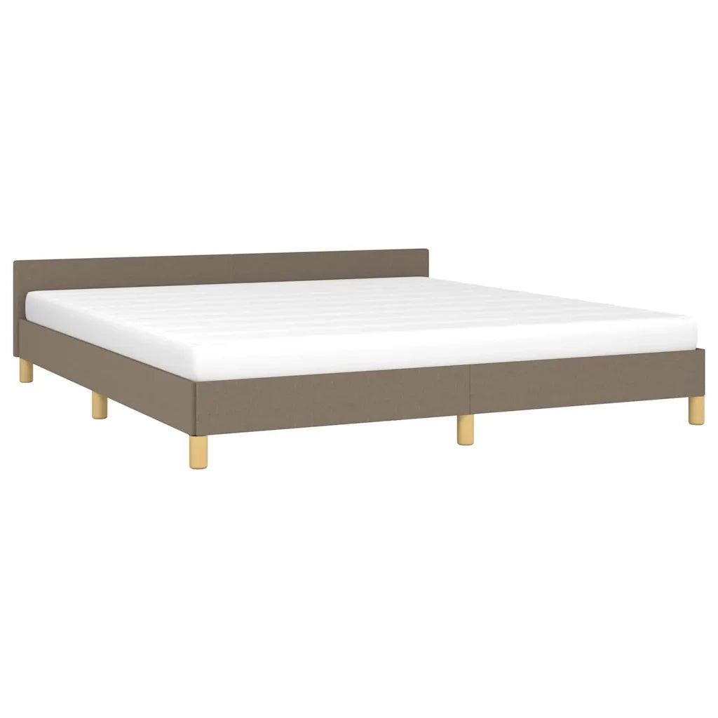 Giroletto senza Materasso Tortora 180x200 cm in Tessuto 347435