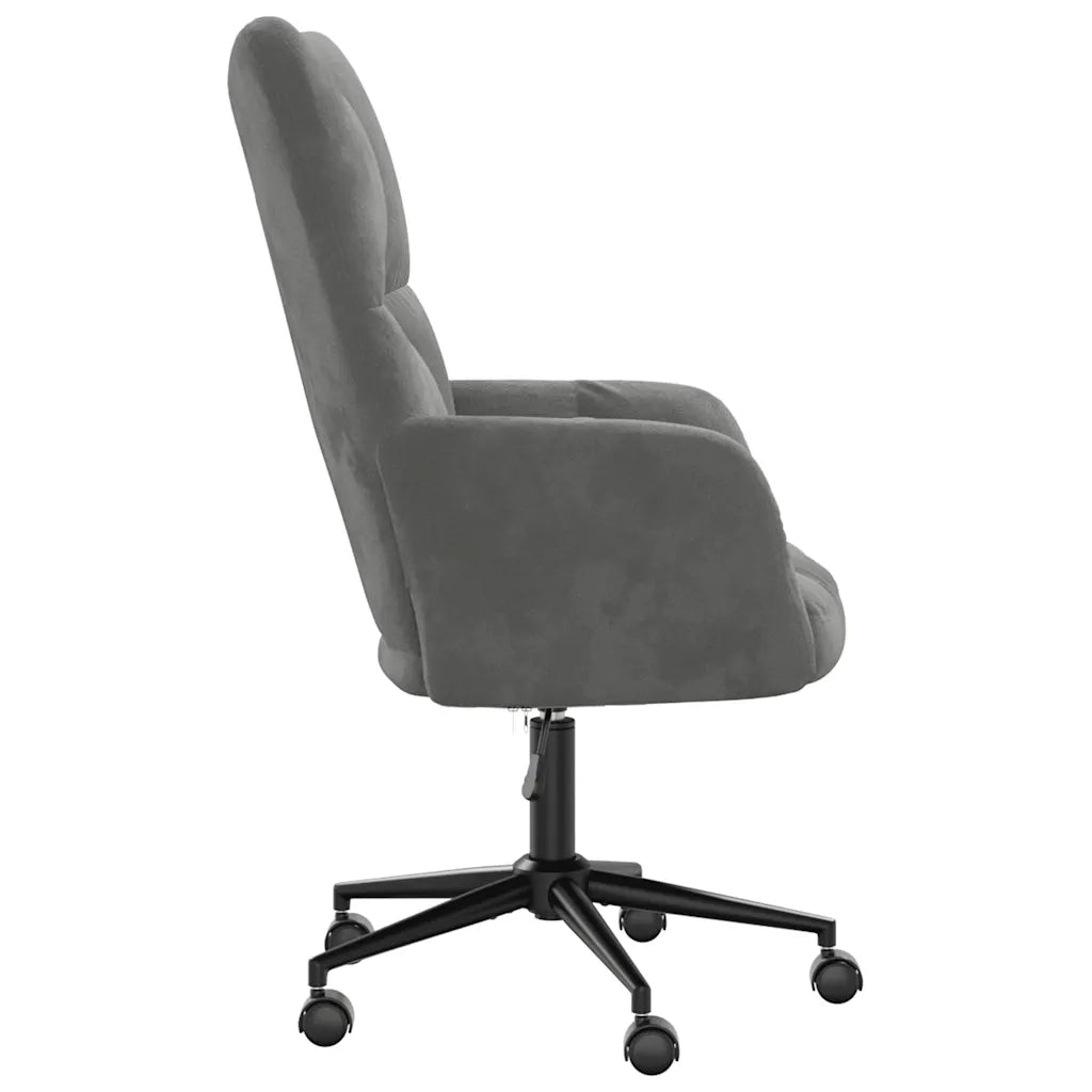 Poltrona Relax Grigio Scuro in Vellutocod mxl 118496
