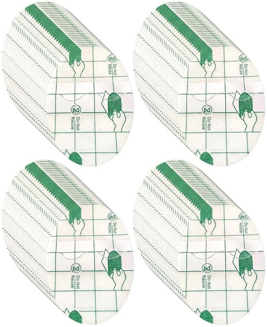 Orecchie Waterresistenti - Protezione Orecchio - Adesivi per Orecchie - Idrorepellenti - 100 Pezzi - Translucidi - Adesivi per Orecchie