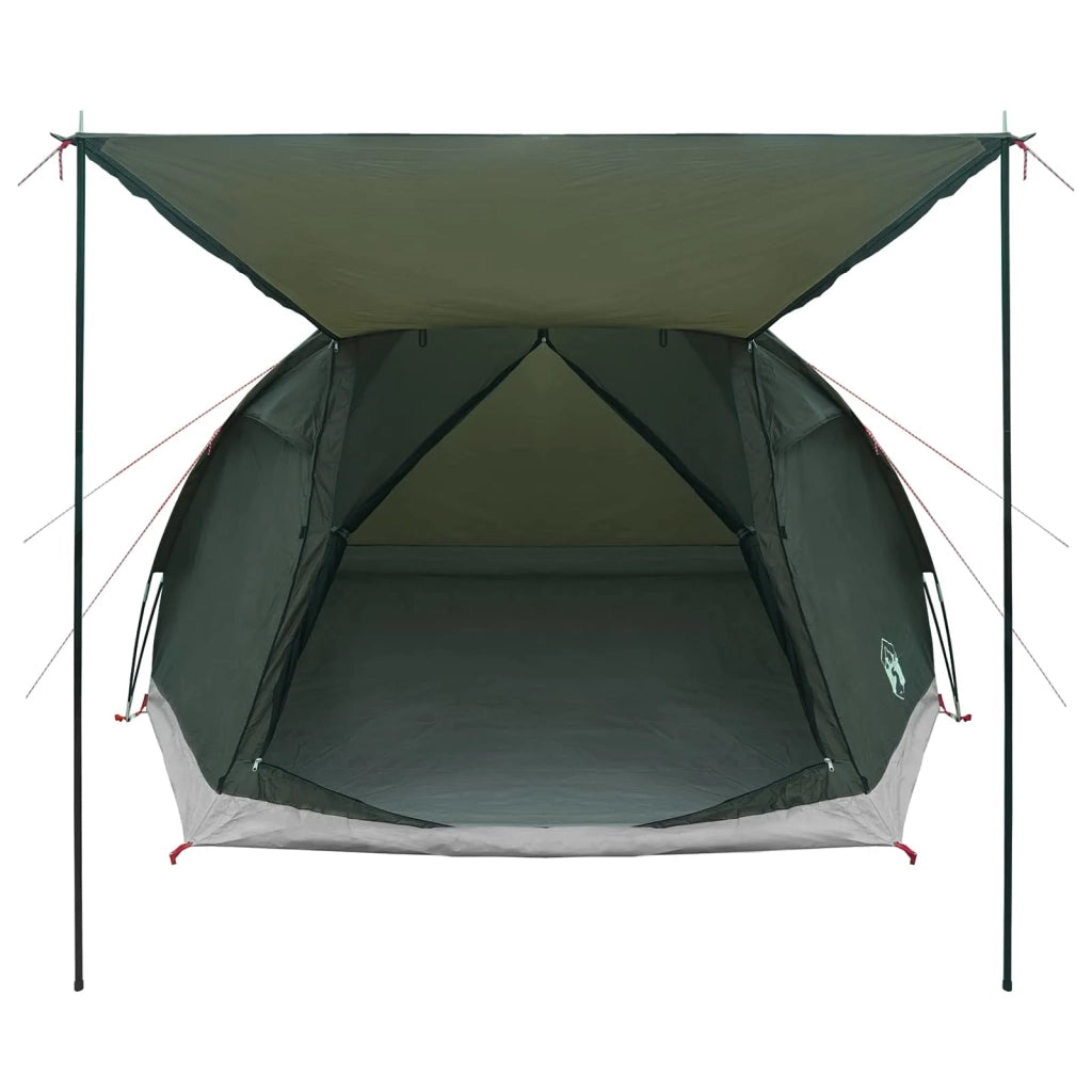 Tenda Capanna Verde militare 4 persone Poliestere e Acciaio 42028582
