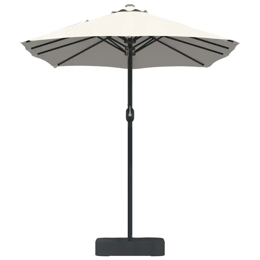 Ombrello da giardino Sabbia 385 x 209 x 244 cm 42003275
