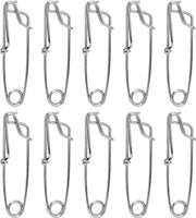 10 pezzi di supporto per tesa per auto con clip a scatto 2,6x100mm.