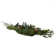 Decorazione Tavolo foresta muschio