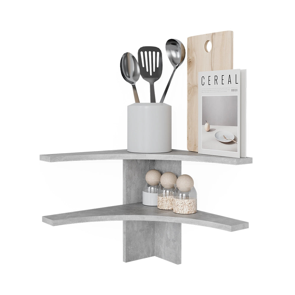 Vicco Libreria angolare da terra Calcestruzzo 43.5 x 37 cm