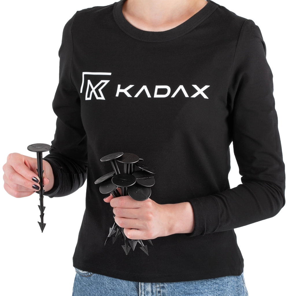 KADAX Szpilki do agrowłókniny 15cm 100szt  <1> K17