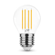 SFERA FILAMENTO G45 4W CHIARA E27 4W 460LM 4500K