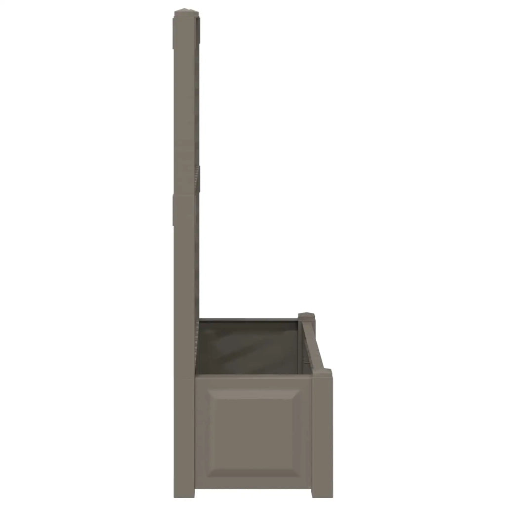 Vaso Grande con Direzione 2 pz Grigio 143 x 143 x 133,5 cm PP CFW6307935