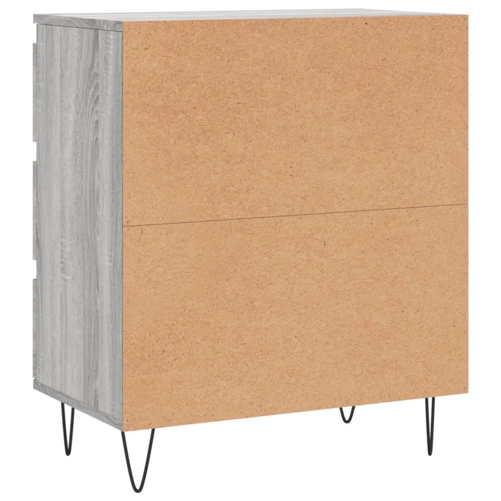 Credenza-Buffet-Armadio da cucina Grigio Sonoma 60x35x70 cm in Legno Multistrato 117576