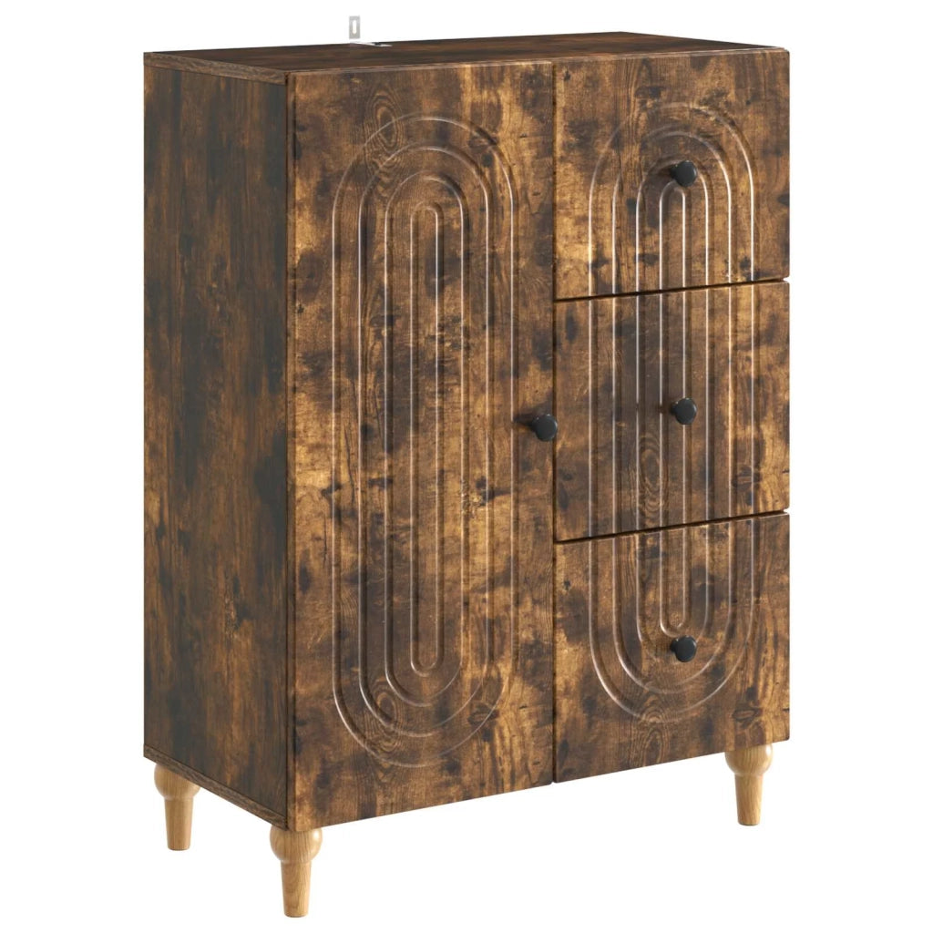 Credenza Rovere Fumo 66 x 34,5 x 90 cm Legno ingegnerizzato 894170