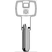 CHIAVE PUNZONATA GEVY GVY3R SILCA - OTTONE NICHELATO- 10 pezzi