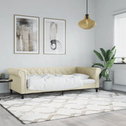 Letto da Giorno Crema 90x200 cm in Similpelle 354228