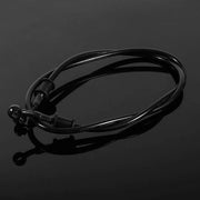 Serpentina per motociclette 600 mm - PVC/acciaio inox - Adatta per enduro/motocross - Doppia protezione - Installazione facile - Serpentina di freno
