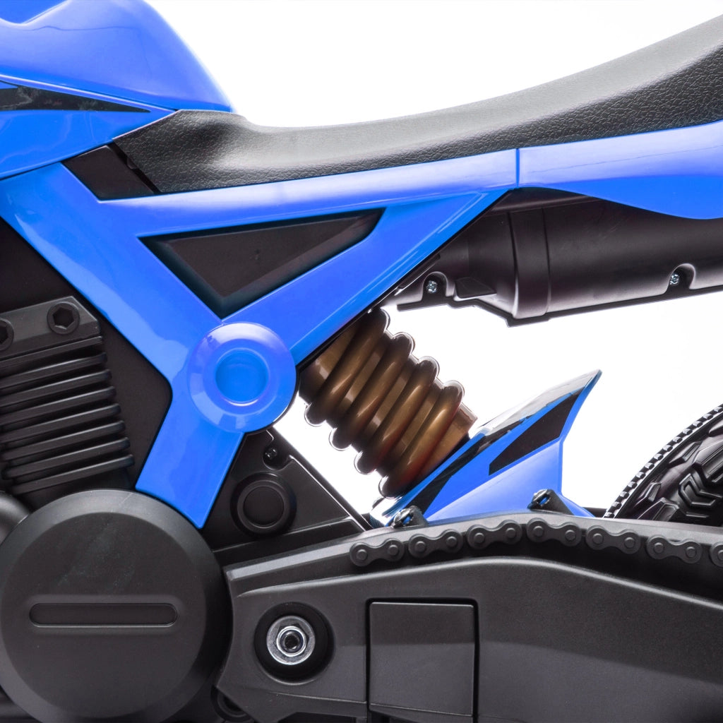 Moto Elettrica Bambini ¨C zephmum ¨C 12V Blu
