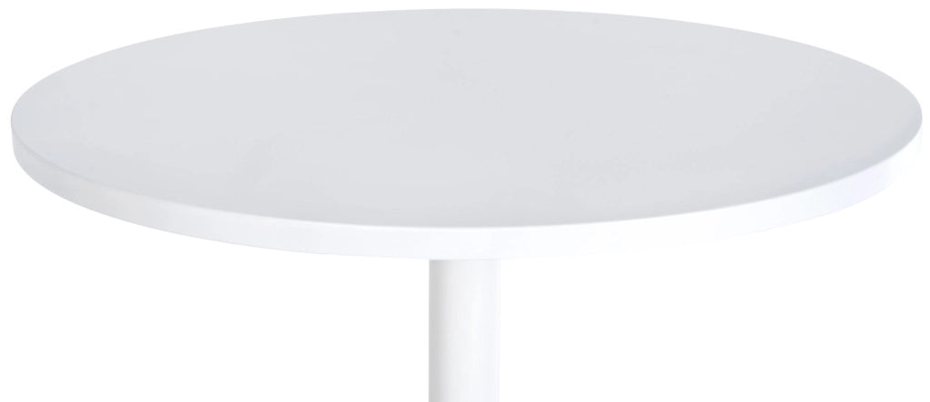 Tavolino rotondo bianco/bianco