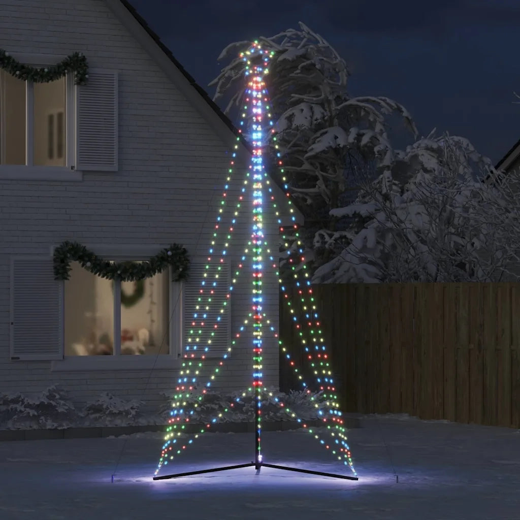 Albero di Natale a LED 615 LED Colorato 404,5 cm