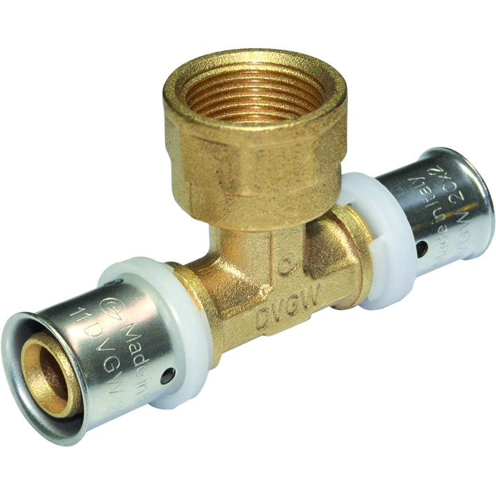 RACCORDO A "TEE" FEMMINA D. 1/2×16 PER MULTISTRATO