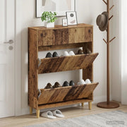 Mobile per scarpe ARNHEM 78 x 24 x 103 cm Legno ingegnerizzato 896663