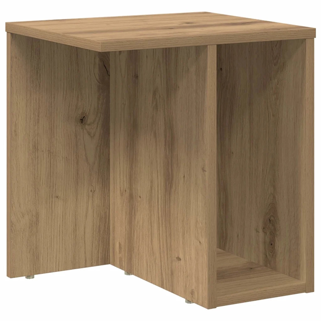 Tavolino Rovere artigianale 37 x 32 x 40 cm Legno multistrato