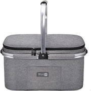 Isoleur grande 32 litri congelatore picnic congelatore isolato congelatore box grigio chiaro - Accessori picnic