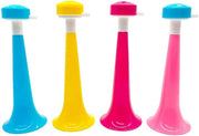 Fischietto da Sport 4 pezzi - Fischietto Leggero - Fischietto in Plastica Durissima - Suono Intenso - Ideale per Eventi Sportivi - Dimensioni 20 × 7 cm - Fischietto da Stadio