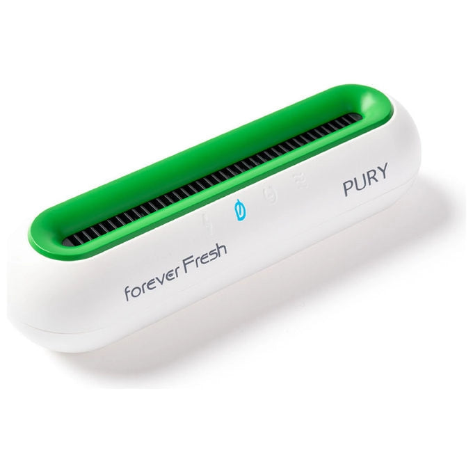 Macom, Purificatore per Frigorifero Enjoy and Relax 885, Elimina Muffa e Batteri, Bianco Verde