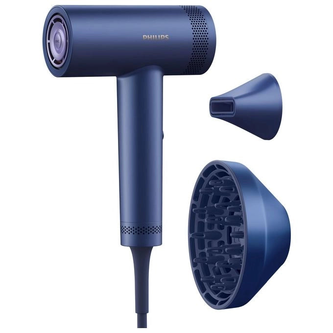 Philips 8000 series BHD839/10 asciuga capelli 1400 W Blu