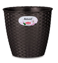 vaso natural da interno/esterno ï cm. 14x12,8 h col. bianco cod:ferx.vit33160