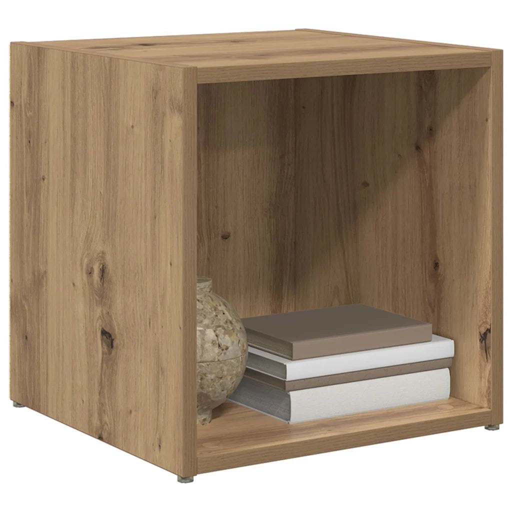 vidaXL Mobile TV 4 pcs Marrone 37 x 35 x 37 cm Legno multistrato