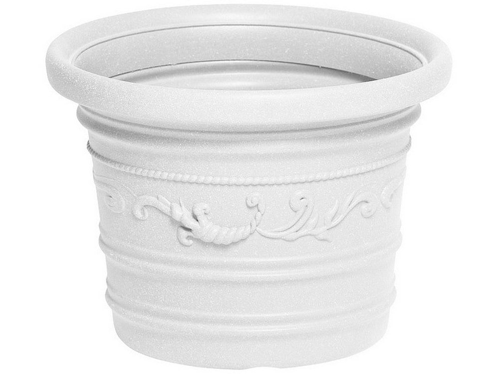 vaso tondo festonato prestige col. bianco ï cm. 70 cod:ferx.vit52986