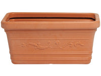 fioriera rettangolare festonata prestige col. terracotta cm.100 cod:ferx.vit52975