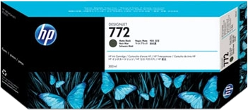 HP Cartuccia inchiostro nero opaco DesignJet 772, 300 ml