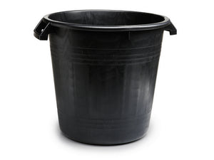 bidone per immondizia lt. 50 - ï cm. 45x48 h col. nero cod:ferx.vit41074