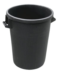 Ics bidone per immondizia sovrapponibile col. nero lt. 75 (h. cm. 63) - ICS