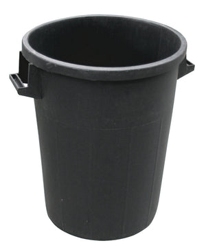 Ics bidone per immondizia sovrapponibile col. nero lt. 75 (h. cm. 63) - ICS