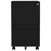 Schedario Mobile Nero 39x45x67 cm in Acciaio CFW4053442