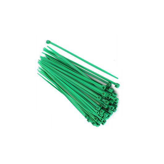 Fascette di cablaggio verde 4 x 200 mm - 30 pz