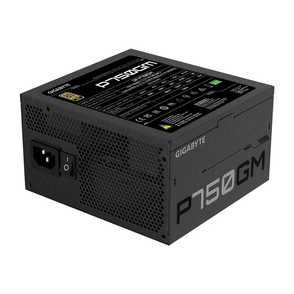 Alimentatore Gigabyte P750GM 750 W 20+4 pin ATX ATX Nero