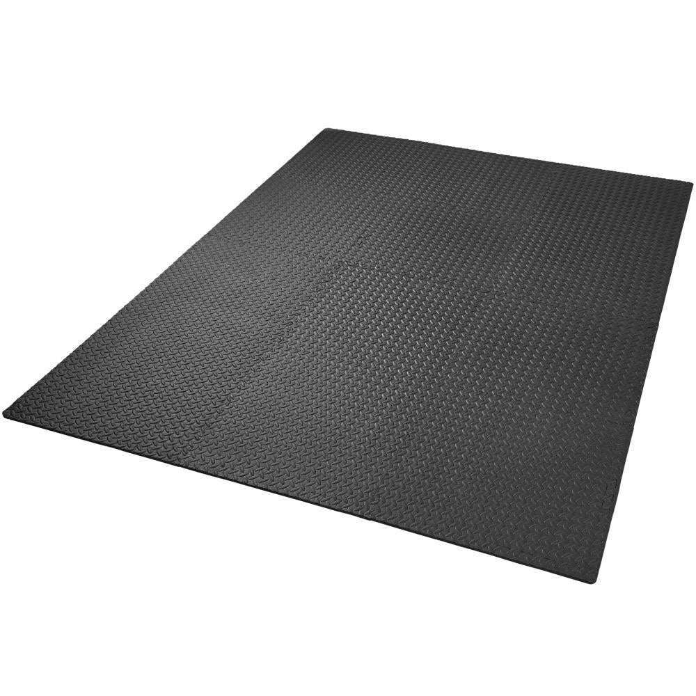 Set di 12 tappetini sportivi quadrati in eva nero 08_0000434