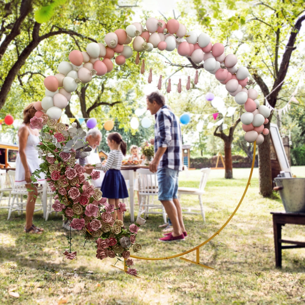 Arco da giardino per rose e piante rampicanti ¨C zephmum ¨C dorato
