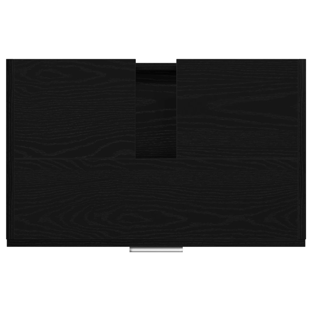 Mobile per Lavabo Quercia Nera 59x37x59 cm Legno Ingegnerizzato