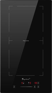 Cottura Induttiva 30 cm con Zone Flessibili e Blocco Automatico di Sicurezza