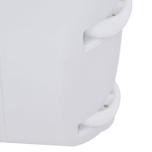 Lavabo Portatile da Campeggio 17L 51x33,5x103 cm con Ruote in HDPE  Grigio Chiaro