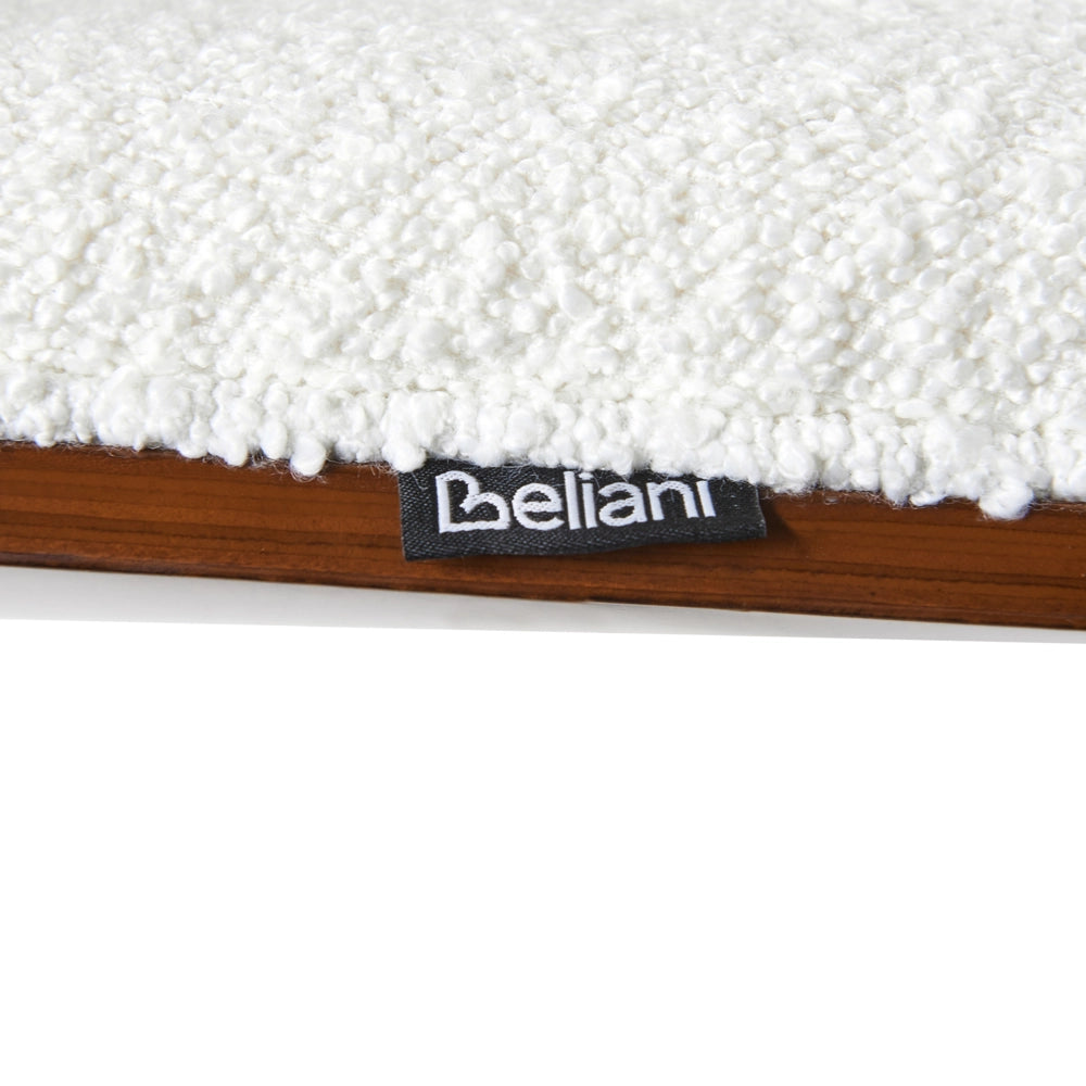 Sedia da ufficio in tessuto bianco e legno scuro e bianco arredamento da ufficio elegante