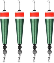 Accessori per Pesca - Poppatori per Bottiglie 4 Pezzi - Materiali per Pesca a Nettare - Accessori per Pesca - Pesca Leggera - 235 mm Lunghezza - Materiale EPS - Floats per Pesca