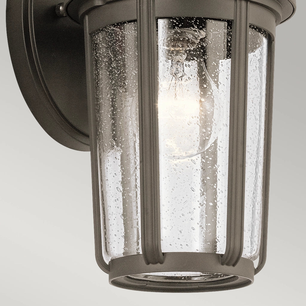 Applique esterna Fairfield Quintiesse bronzo antico E27 IP44