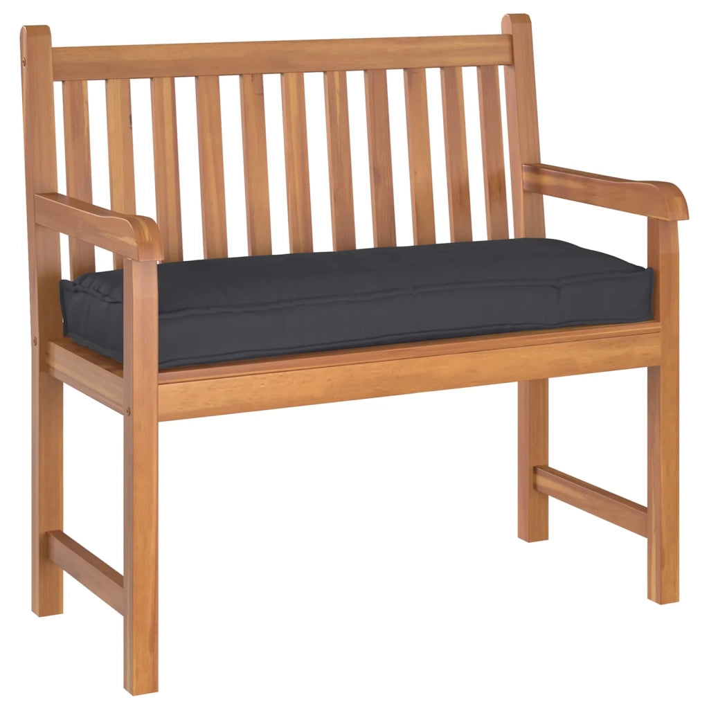 Cuscino Nero 100 x 40 x 8 cm Tessuto Oxford 42001622