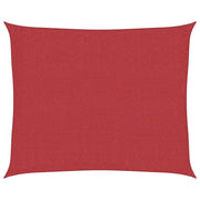Vela Parasole 160 g/mÂ² Rossa 2,5x3 m in HDPE