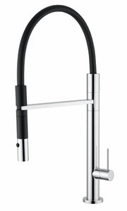 Miscelatore ACQUAMIX 9108 con mollettone, particolari neri 9108MISCCRM