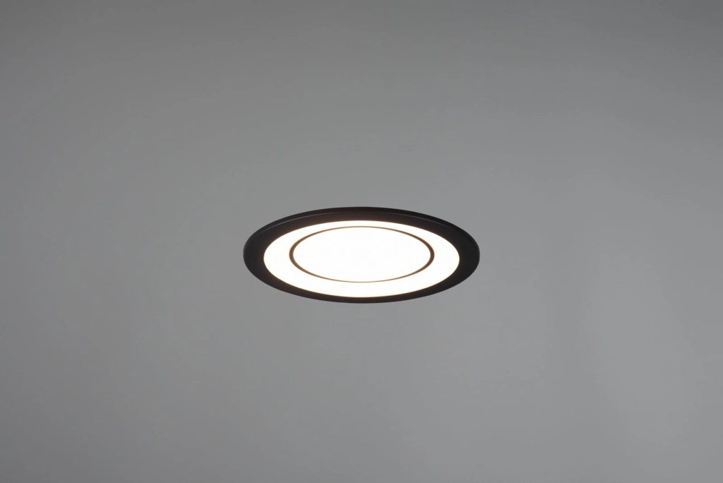 Faretto da incasso Trio CORE nero LED 10W 3000K 1040lm