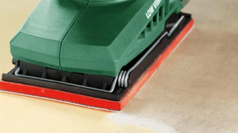 Bosch PSS 250 AE Levigatrice orbitale 24000 OPM Nero, Verde 250 W